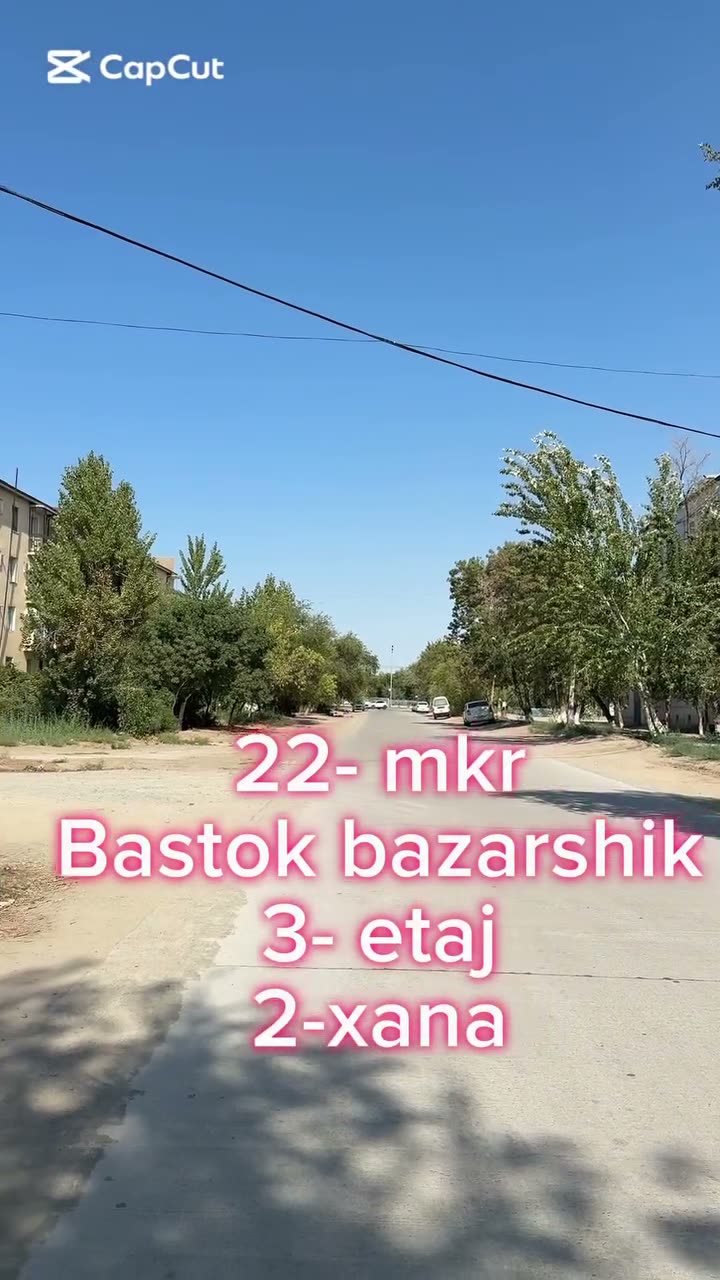2 xanalı kvartira, 22-mkr, Nókis