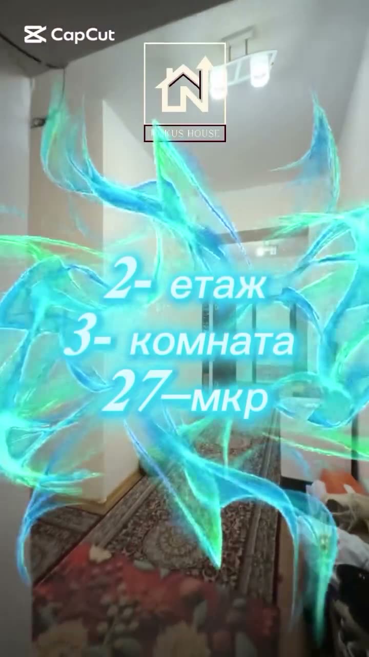 3 xanalı kvartira, 27-mkr, Nókis