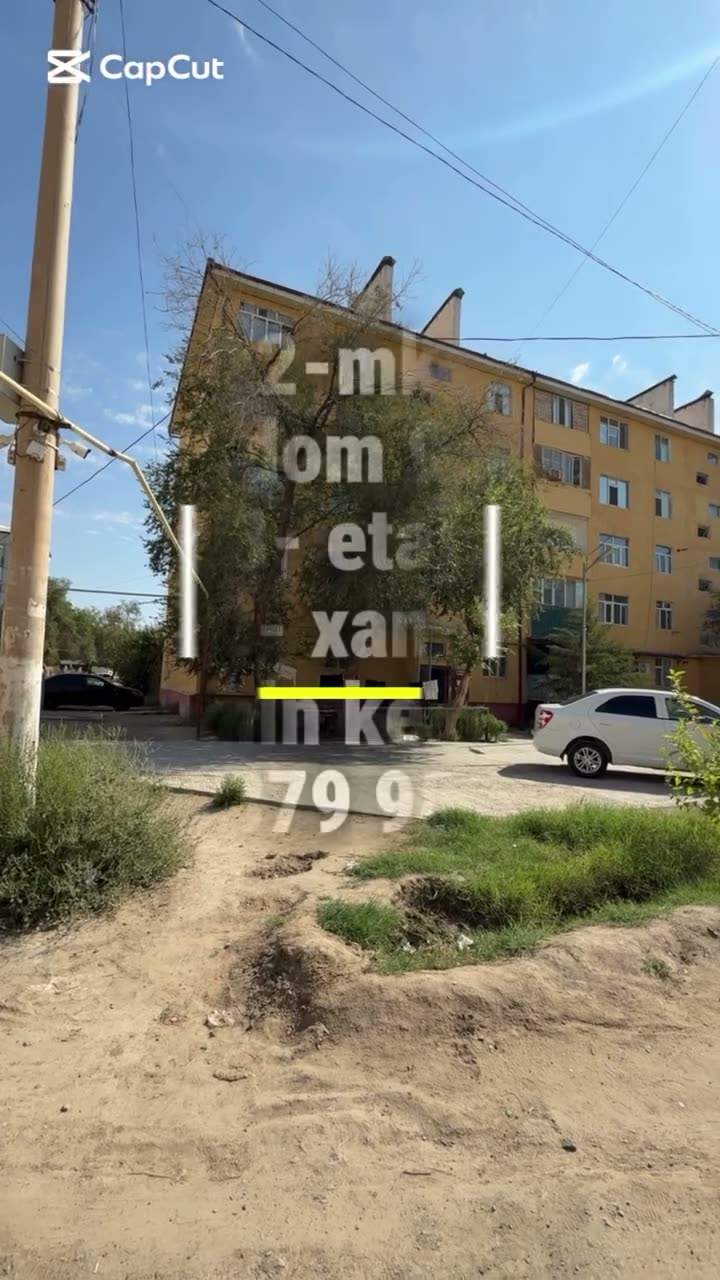 2 xanalı kvartira, 22-mkr, Nókis