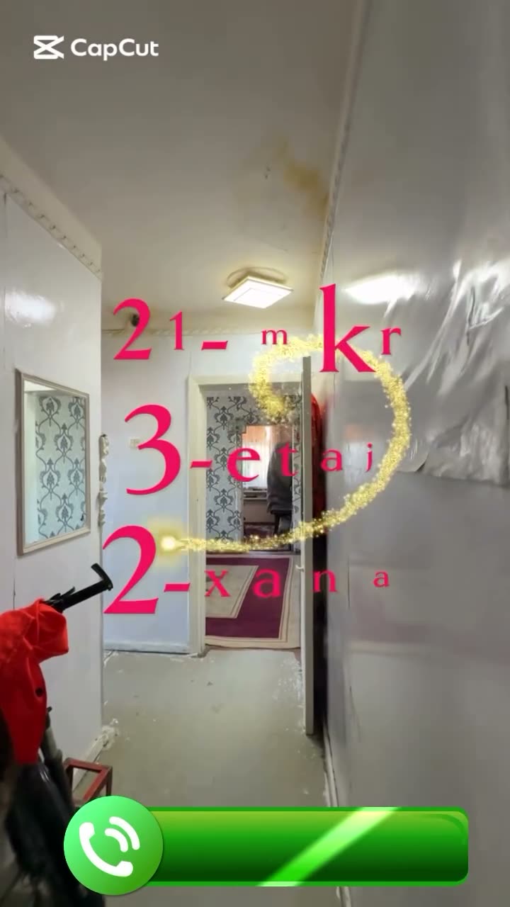 2 xanalı kvartira, 21-mkr, Nókis